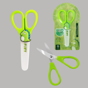 Tesoura Escolar 13cm Dino FOFY