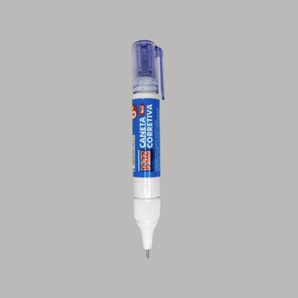 Caneta Corretiva Ponta 0,7mm 4ml Kaz