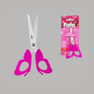 Tesoura Escolar Borboleta 13cm Kaz