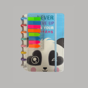 Caderno Inteligente 08 Discos Com 72 Folhas Panda