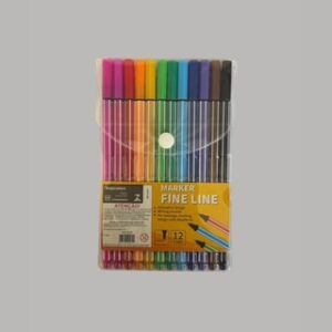 Canetas Coloridas Fine Line 12 Cores