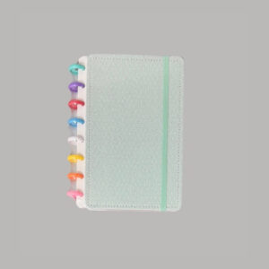 Caderno Inteligente 08 Discos Com 72 Folhas Glitter
