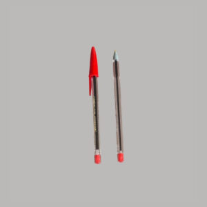Caneta Esferográfica 1,0mm Vermelha Compactor