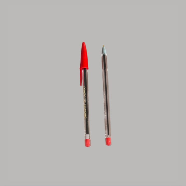 Caneta Esferográfica 1,0mm Vermelha Compactor