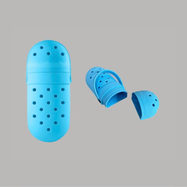 Estojo Escolar Silicone Azul Kaz