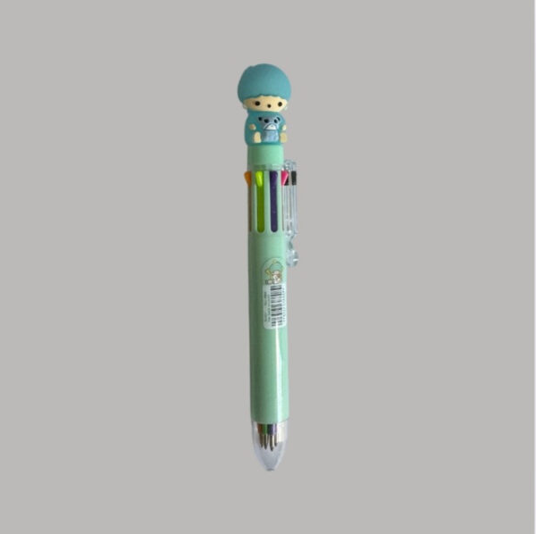 Caneta 08 Cores Turma da Hello Kitty Melody Kuromi - Image 4