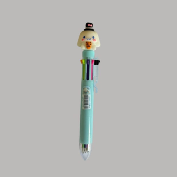 Caneta 08 Cores Turma da Hello Kitty Melody Kuromi - Image 5