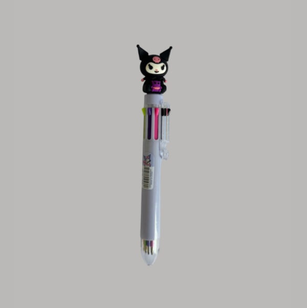 Caneta 08 Cores Turma da Hello Kitty Melody Kuromi - Image 7