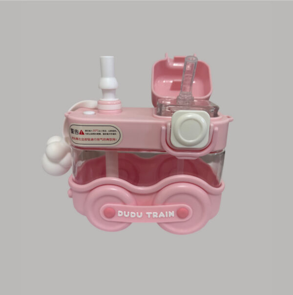 Garrafa Plástica Infantil 530ml Trenzinho - Imagem 3