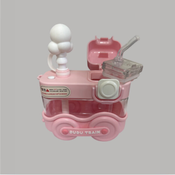Garrafa Plástica Infantil 530ml Trenzinho - Imagem 4