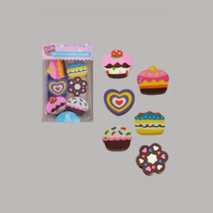 Kit Borrachinhas Candy com 06 unidades FOFY