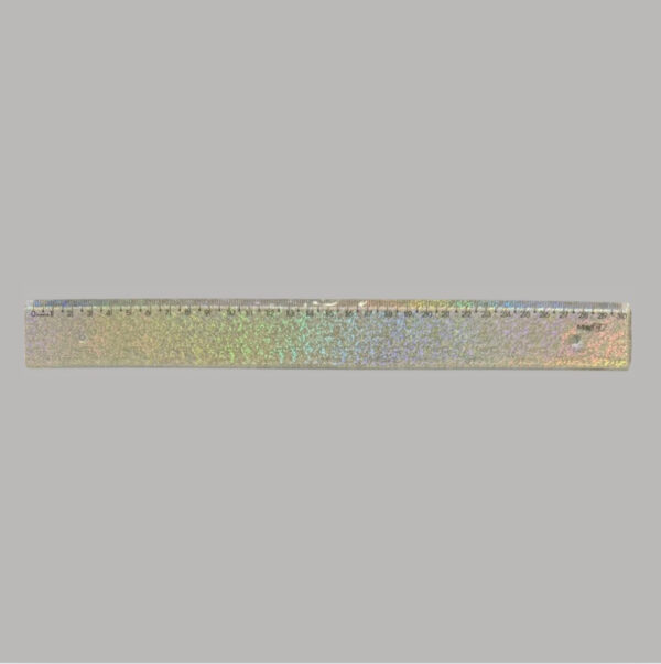 Régua 30cm com Glitter