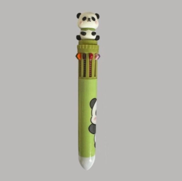 Caneta 10 Cores Panda - Imagem 3