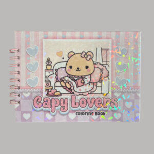 Livro De Colorir- Capivara