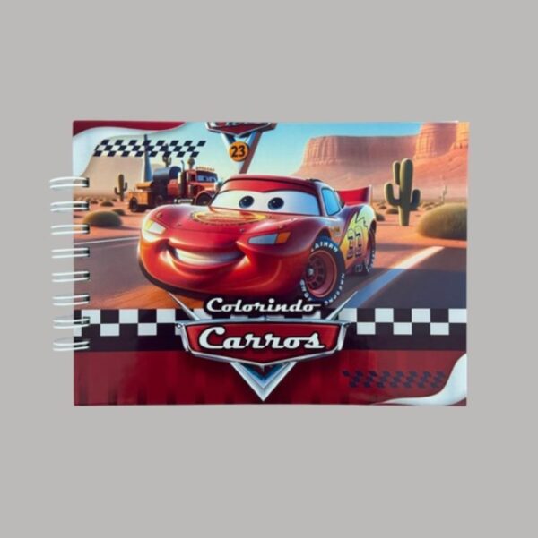 Livro De Colorir Carros
