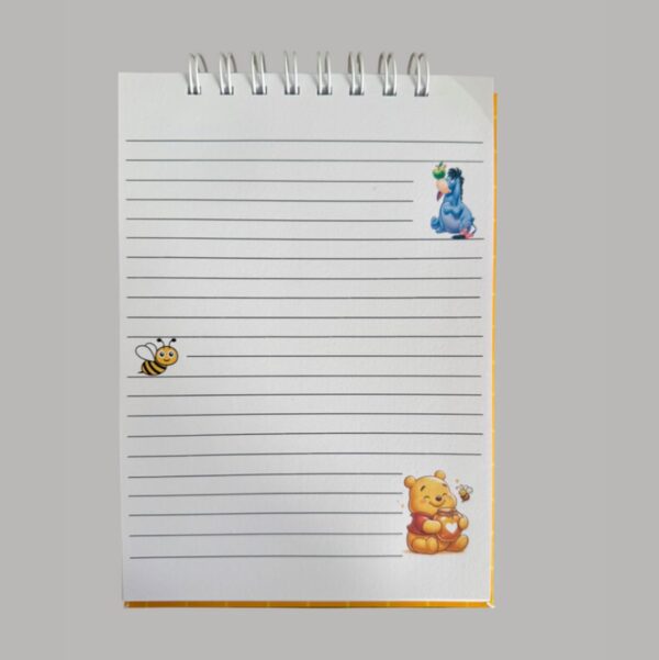 Caderneta Ursinho Pooh - Imagem 3