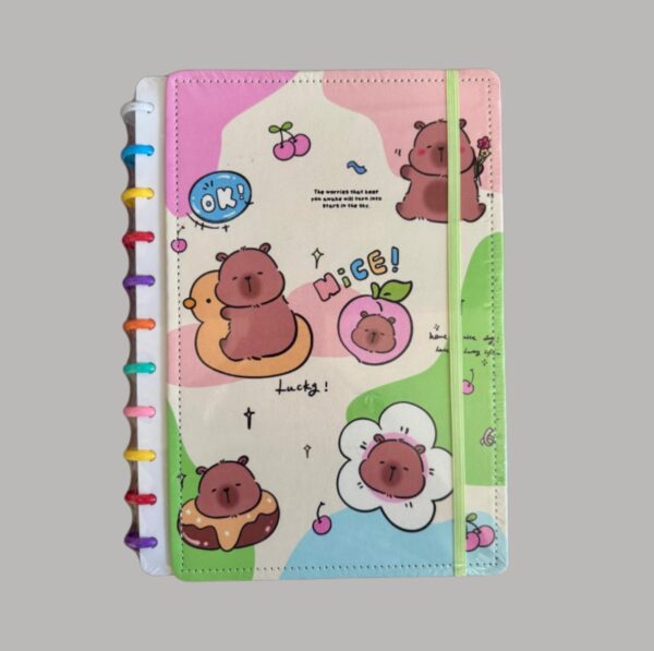 Caderno Inteligente Capivara Com 11 Discos