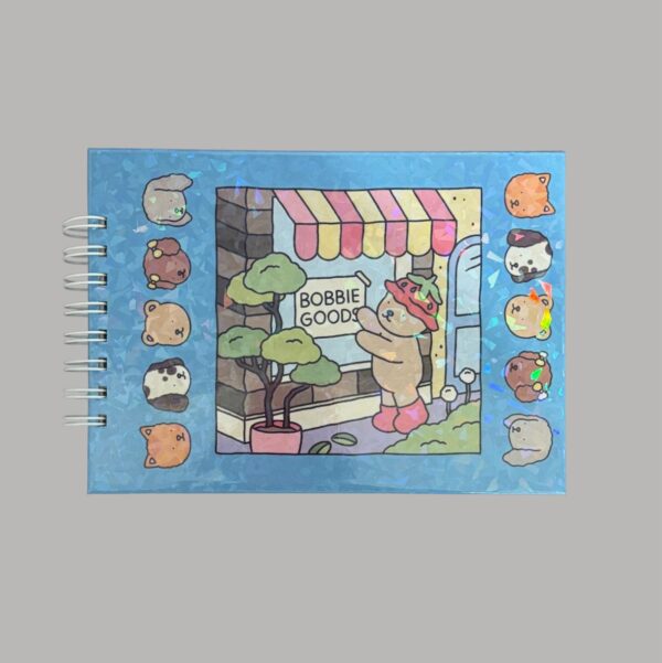 Livro De Colorir Bobbie Goods Capa Dura Azul