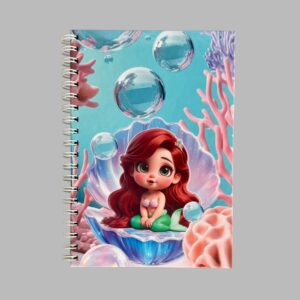 Caderno Capa Dura- Sereia